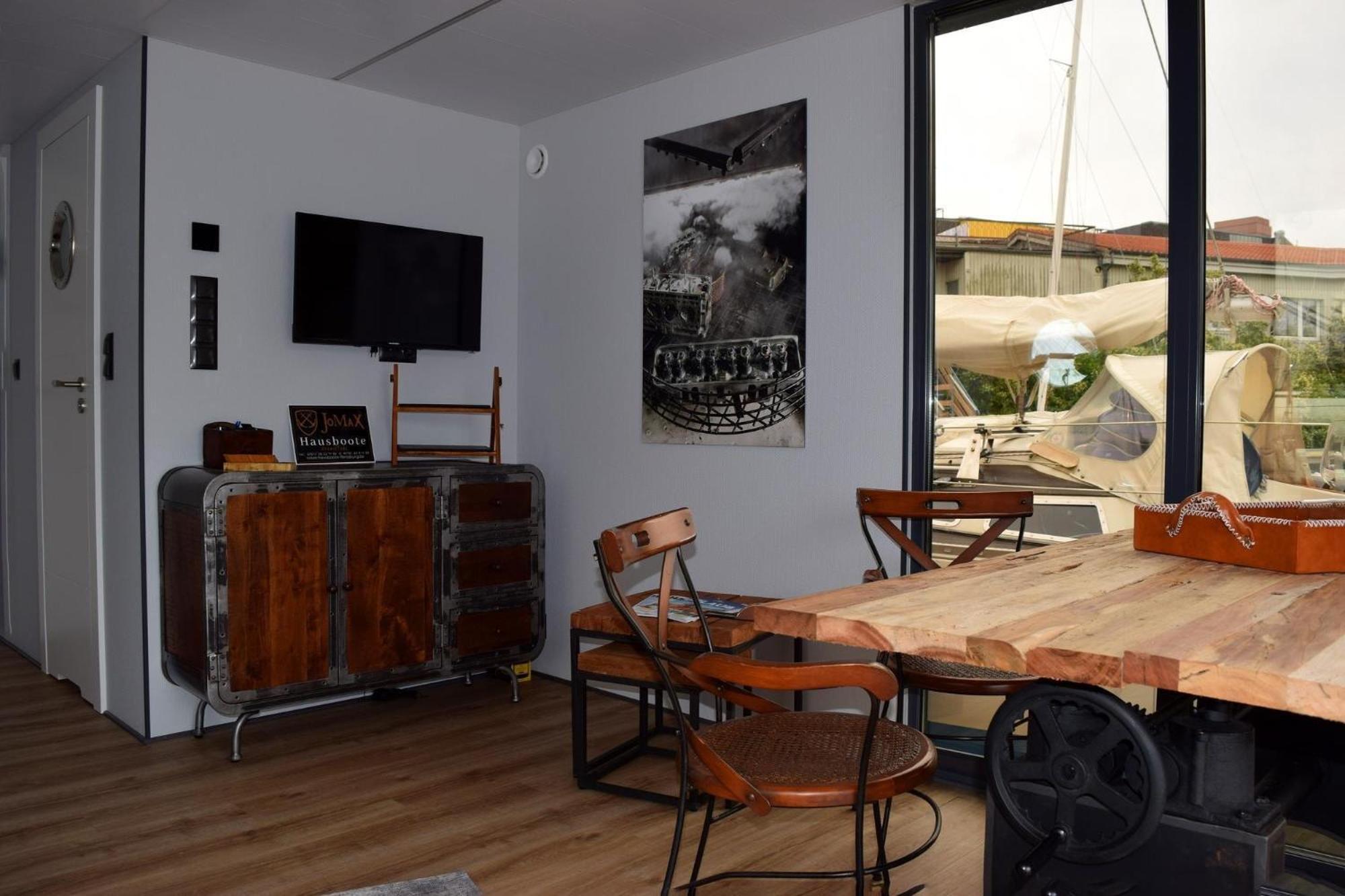 Houseboat Leni Flensburg Hotel Exterior foto
