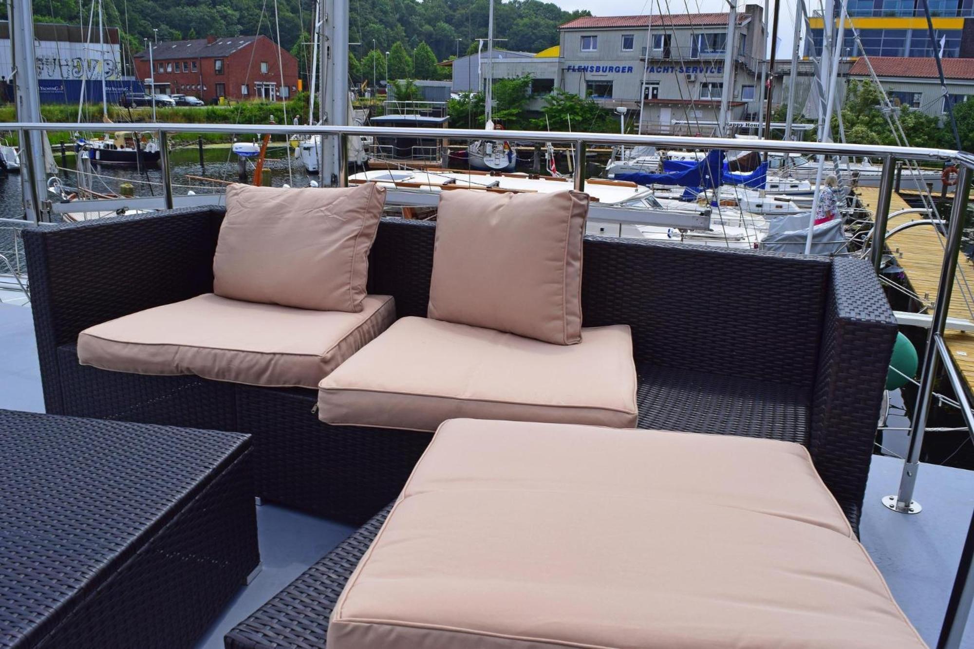 Houseboat Leni Flensburg Hotel Exterior foto