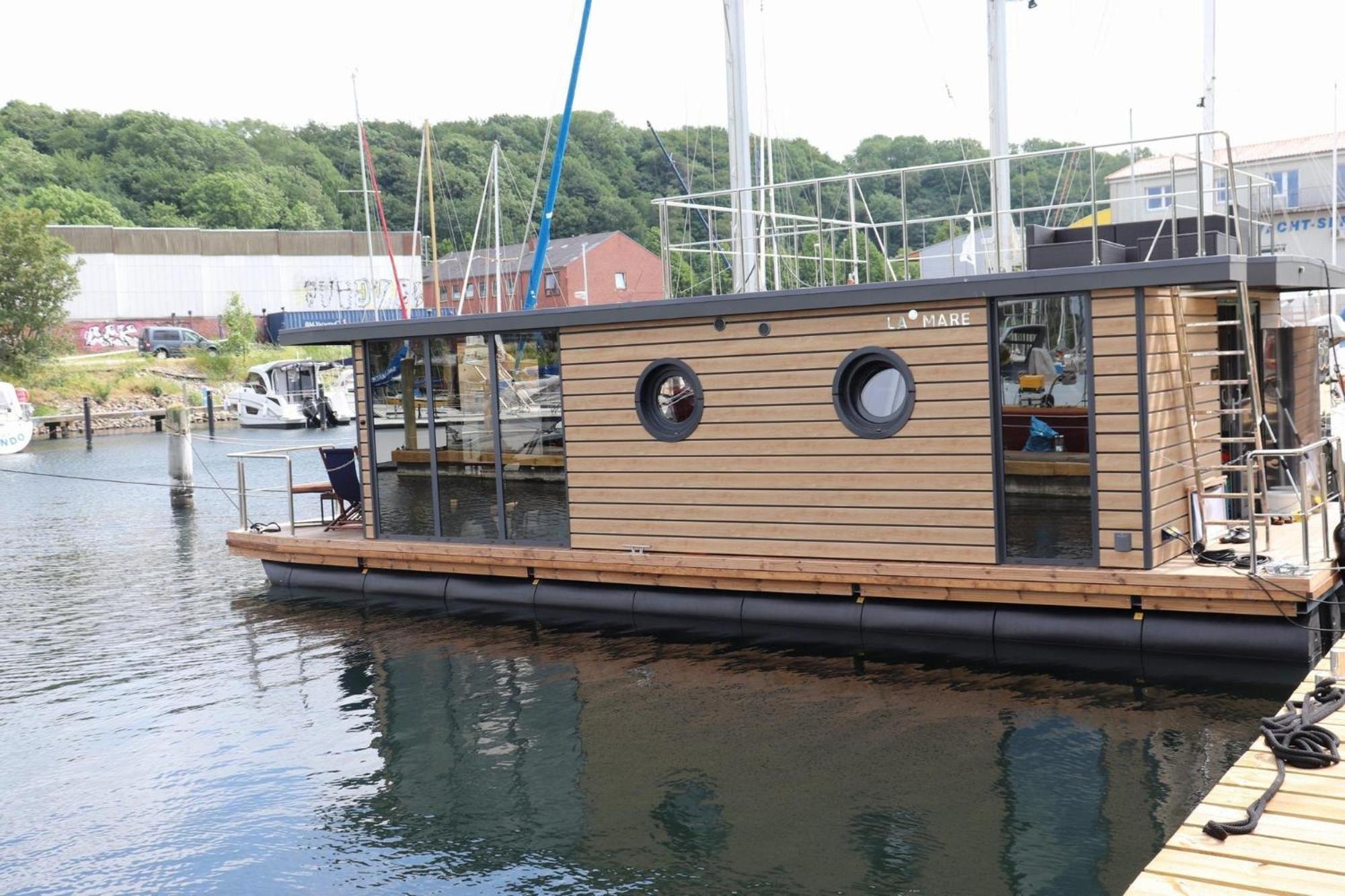 Houseboat Leni Flensburg Hotel Exterior foto