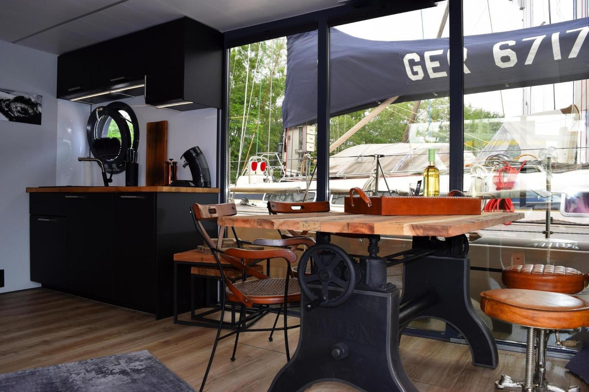Houseboat Leni Flensburg Hotel Exterior foto