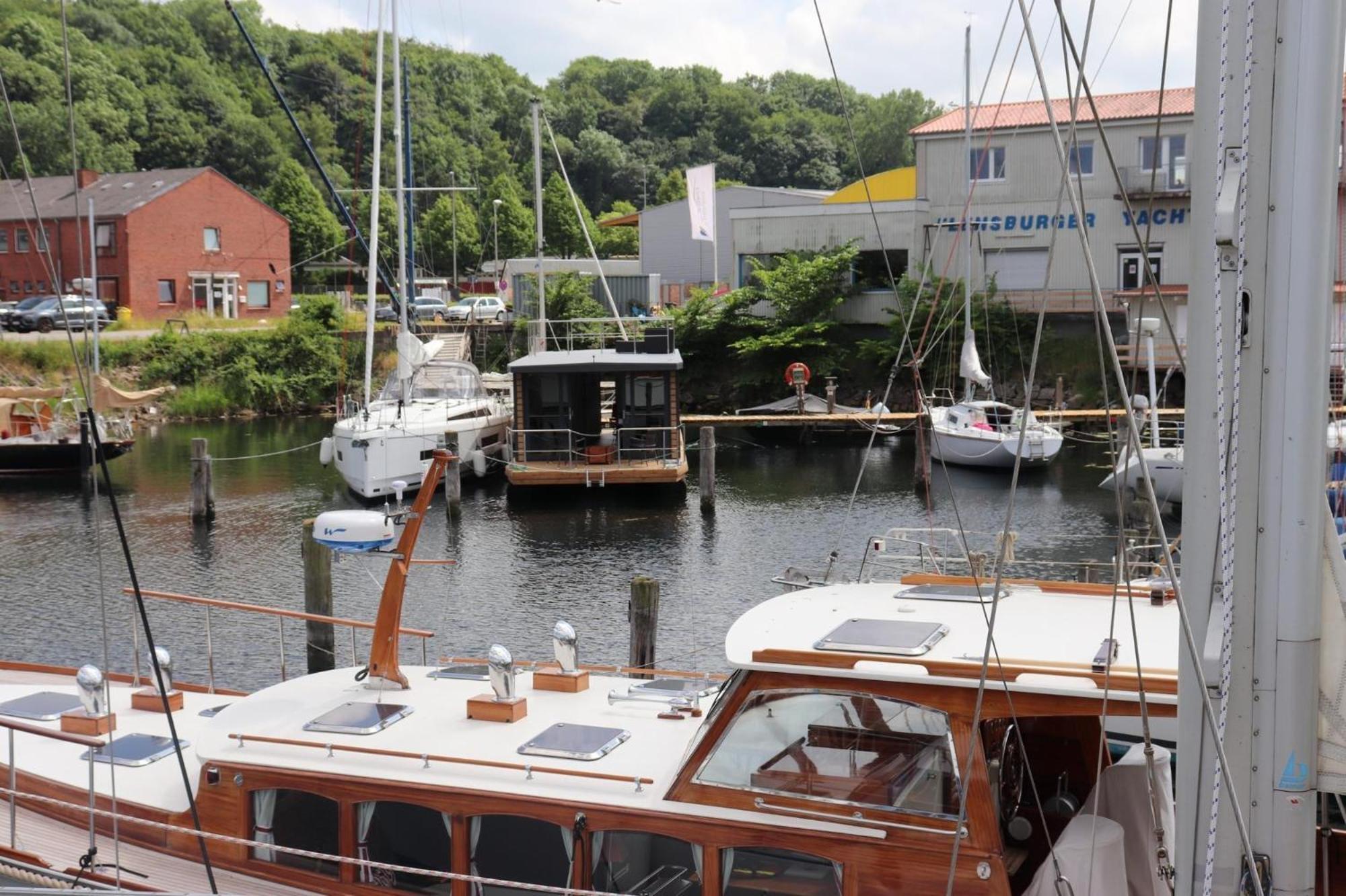 Houseboat Leni Flensburg Hotel Exterior foto