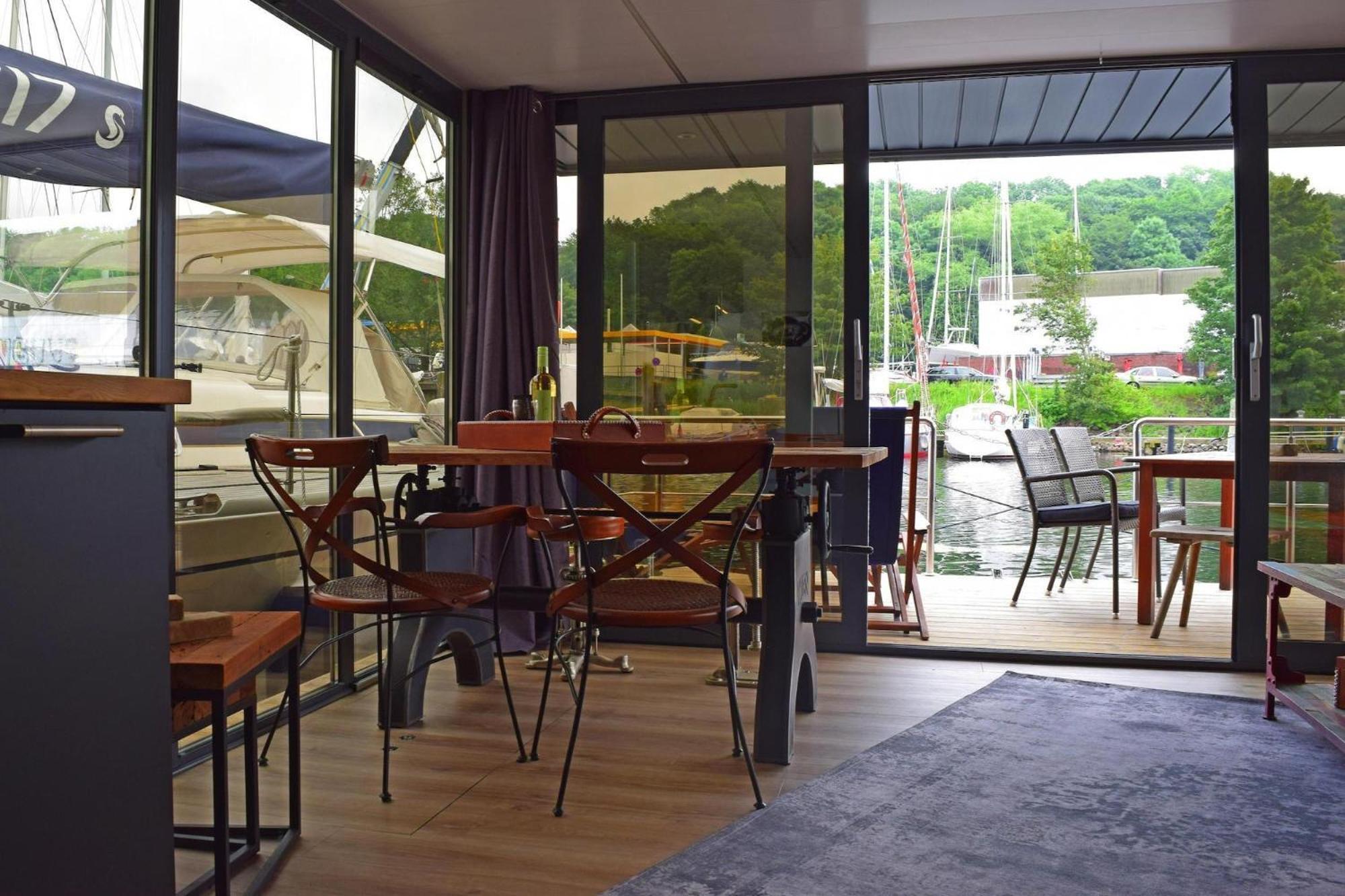Houseboat Leni Flensburg Hotel Exterior foto