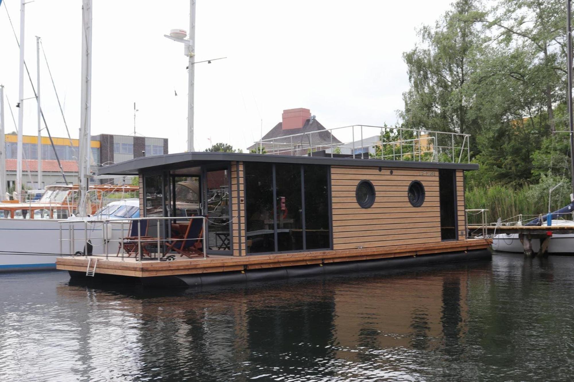 Houseboat Leni Flensburg Hotel Exterior foto