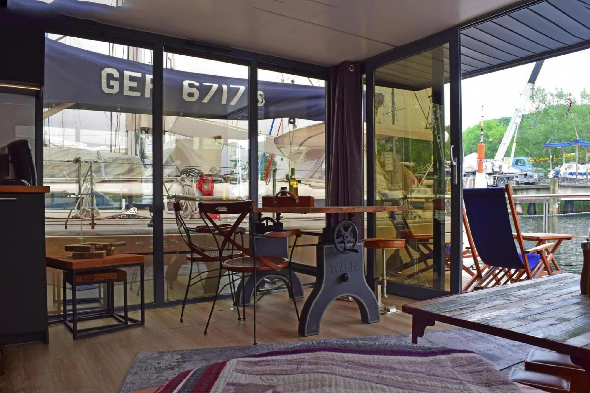 Houseboat Leni Flensburg Hotel Exterior foto