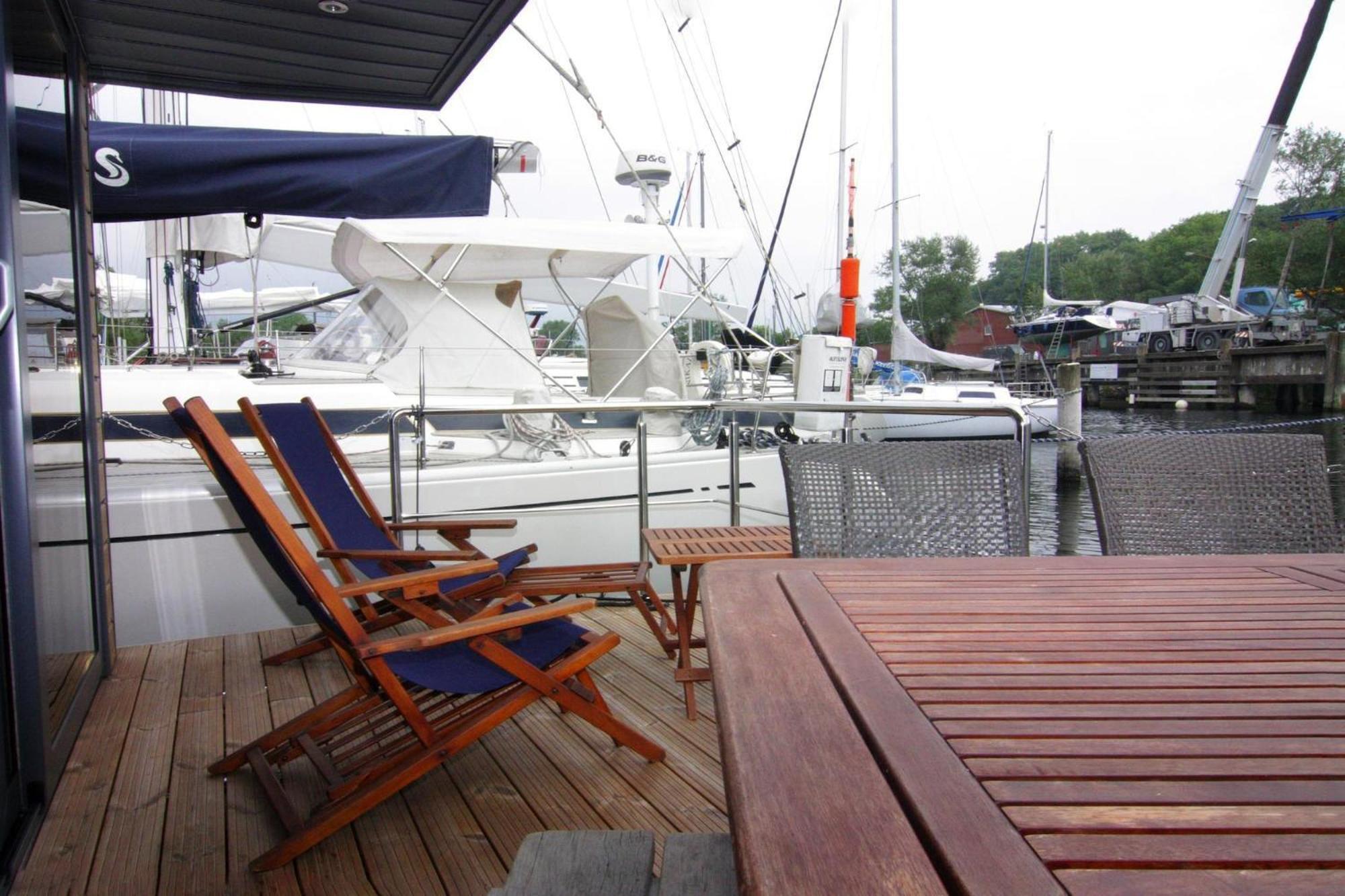 Houseboat Leni Flensburg Hotel Exterior foto