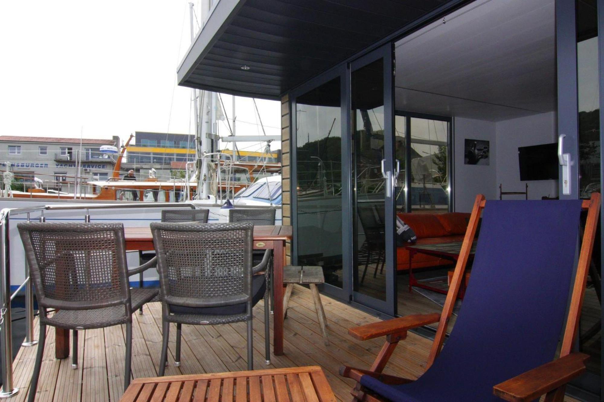 Houseboat Leni Flensburg Hotel Exterior foto