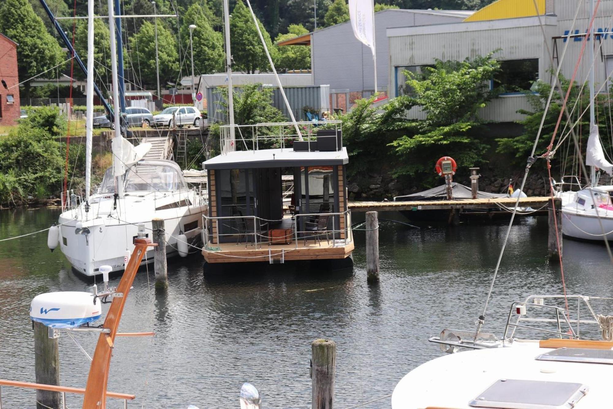 Houseboat Leni Flensburg Hotel Exterior foto